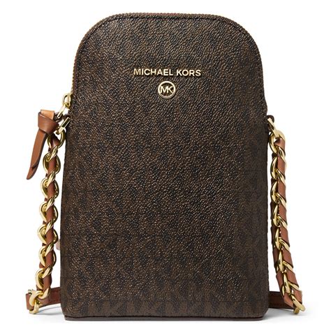 michael kors small phone crossbody bag|michael kors messenger bag women.